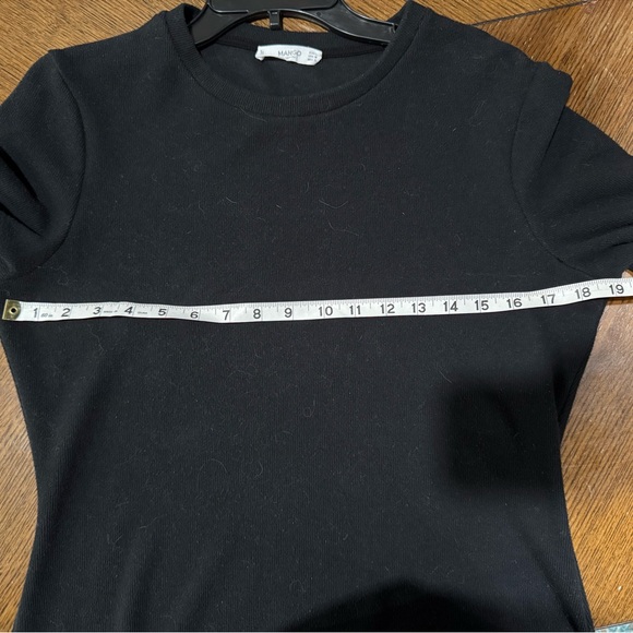 Mango Black Long Sleeve Dress - Picture 3 of 3